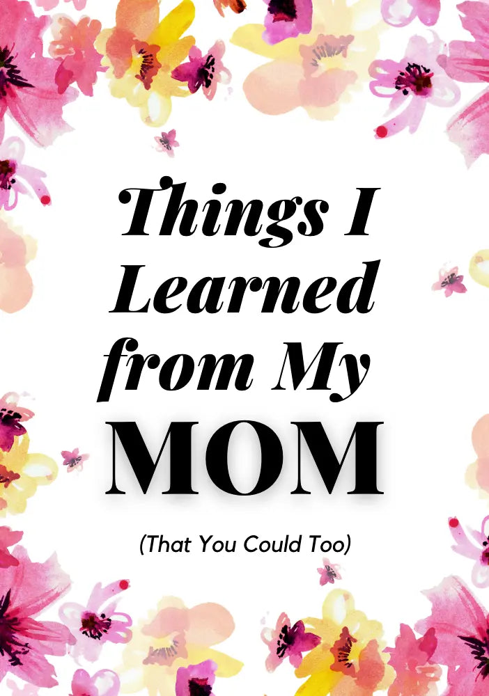 eBook: Things I Learned From Mom